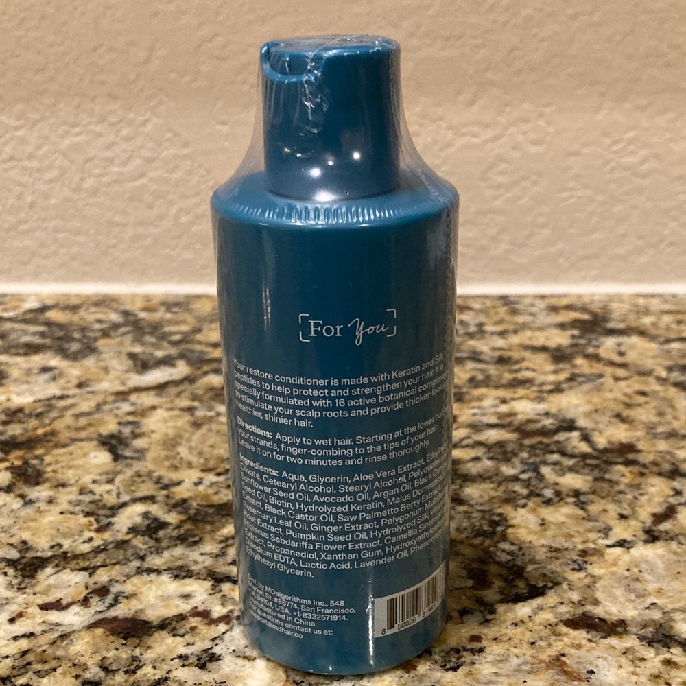MDhair Restore Conditioner 5 ounces - Picture 2 of 3
